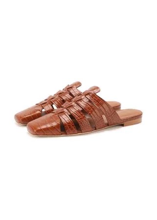 Кожаные сабо Diana x Deveaux Malone Souliers