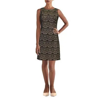 Guess Женское Черное Кружевное Мини-Коктейльное Платье 2 BHFO 9900
