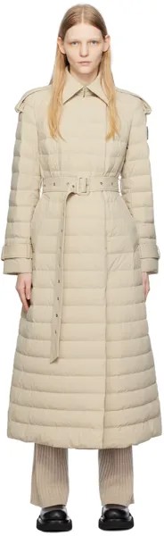 Бежевый пуховик Magda Mackage