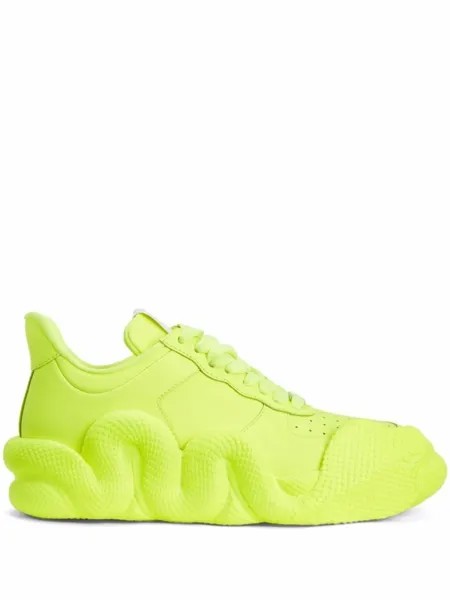 Giuseppe Zanotti кроссовки Cobras, желтый