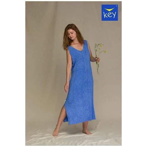 KEY lnd 916 1 a21 платье женское M синий