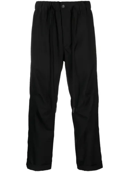 Andrea Ya'Aqov straight-leg cropped trousers, черный