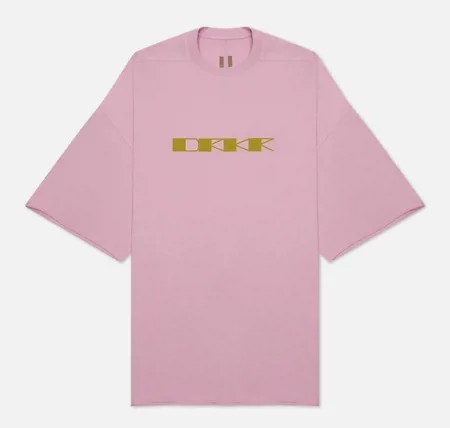 Мужская футболка Rick Owens DRKSHDW Gethsemane Tommy DRKR, цвет розовый