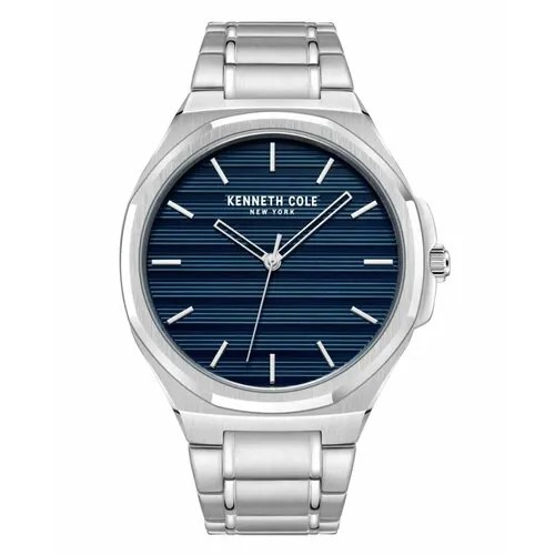Наручные часы KENNETH COLE KCWGG0034505, серебряный, синий