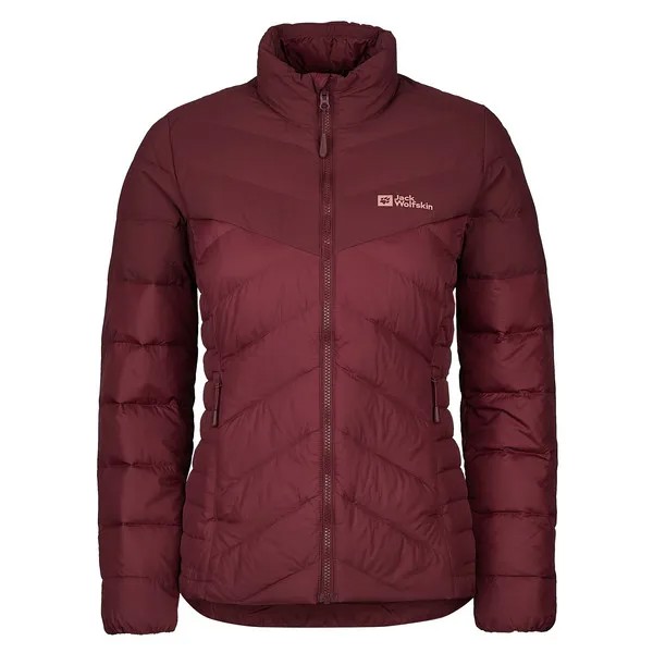 Пуховик Jack Wolfskin, цвет Dark Maroon