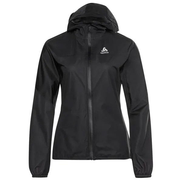 Дождевик Odlo Women's Zeroweight Waterproof, черный