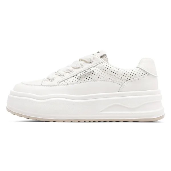 Кроссовки C°BANNER Skateboarding Shoes Women's Low-top, бежевый