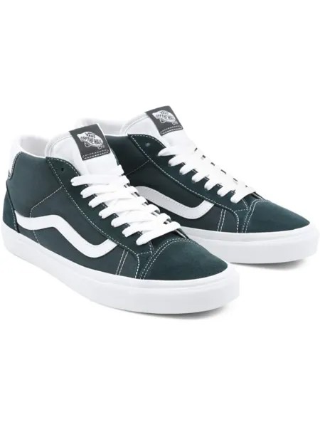 Кроссовки на шнуровке Vans, зеленый