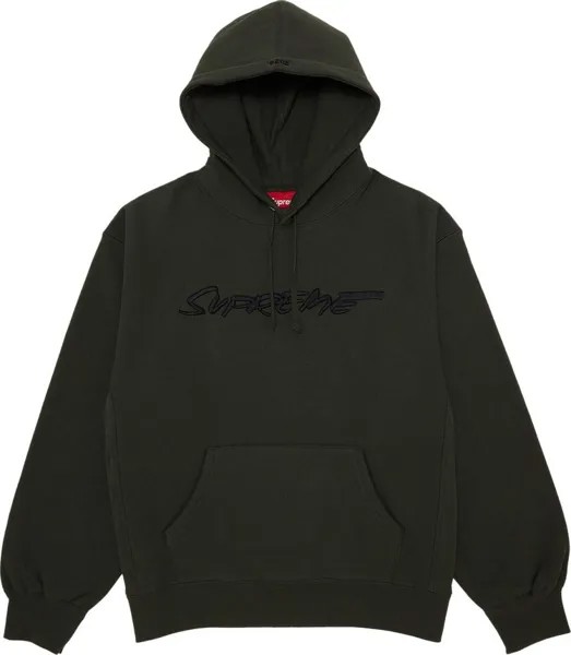 Толстовка Supreme Futura Hooded 'Dark Olive', зеленый