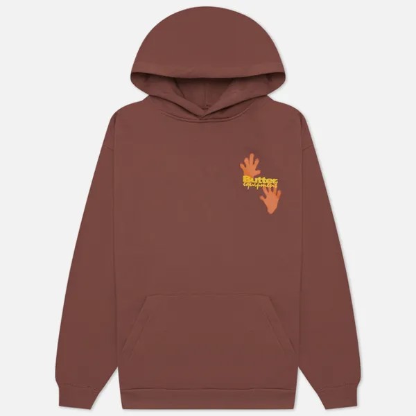 Мужская толстовка Butter Goods Amphibian Hoodie коричневый, Размер XL