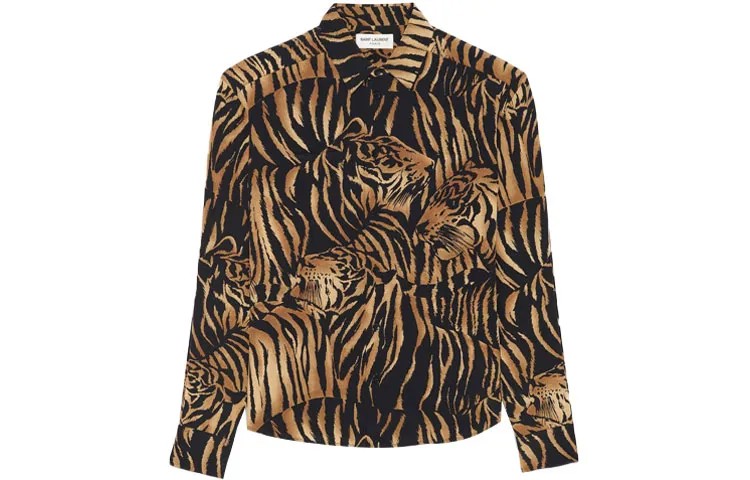 SAINT LAURENT Женская рубашка, цвет Black