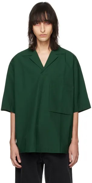 Зеленое поло Les Sculptures 'Le haut Polo' Jacquemus