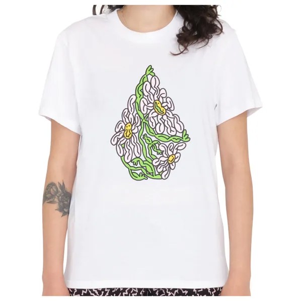 Футболка Volcom Women's Radical Daze Tee, белый