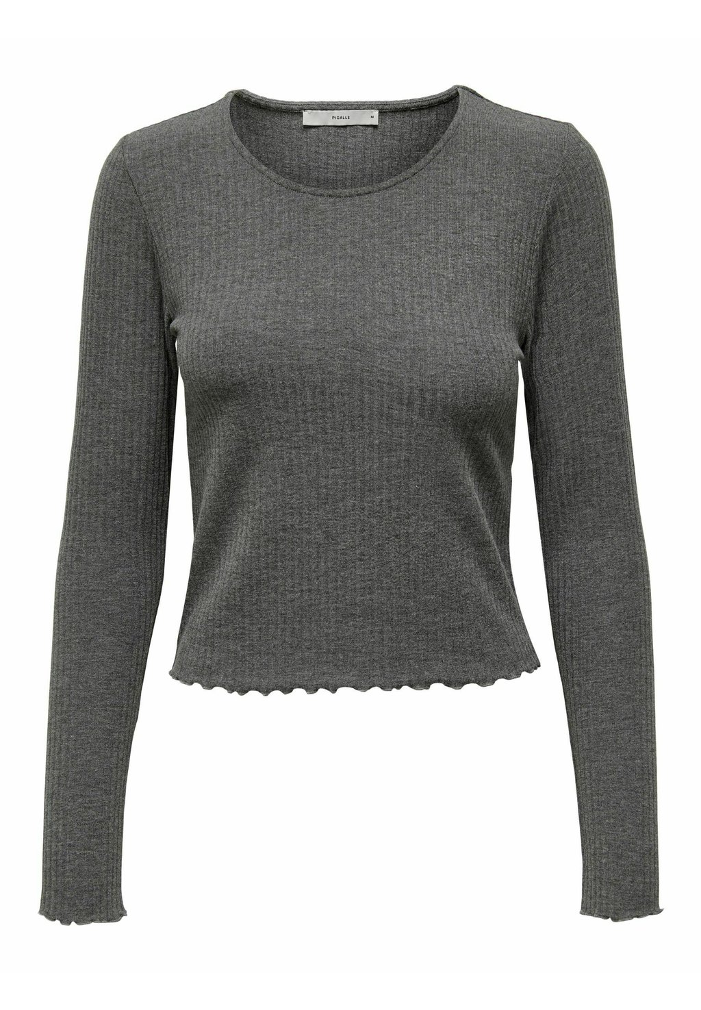 Вязаный свитер LANGÄRMELIGES ONLY, цвет dark grey melange