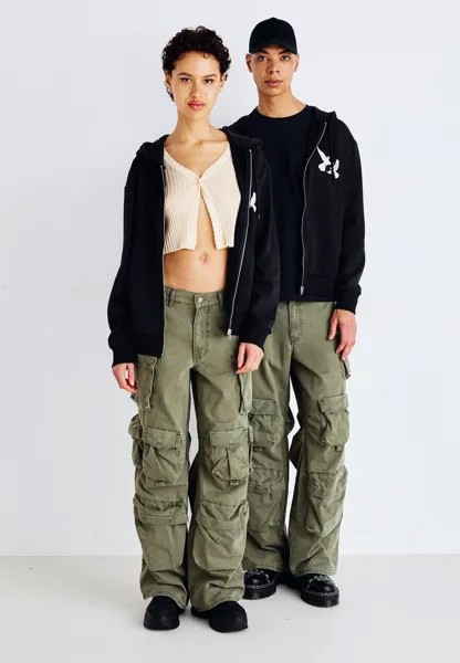 Толстовка на молнии Jordoves Zip Hood Unisex Jack & Jones, черная