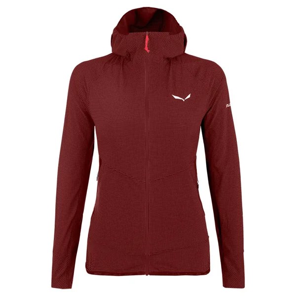 Толстовка Salewa Sorapis Durastretch Hooded, красный