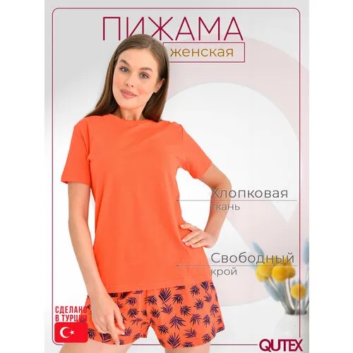 Пижама  QUTEX, размер 50-52, коралловый