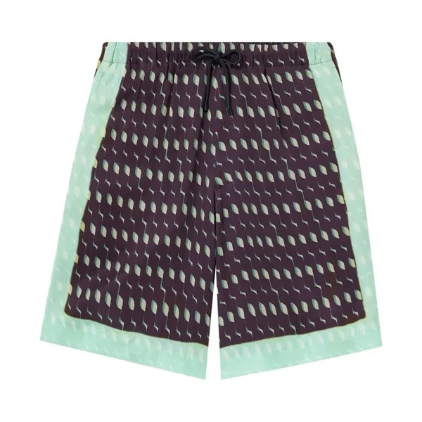 Шорты Dries Van Noten Piperi Shorts, коричневый
