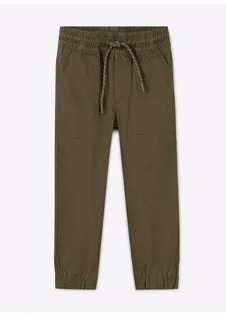 Gloria Jeans Хаки джинсы Gloria Jeans jogger для мальчика 116