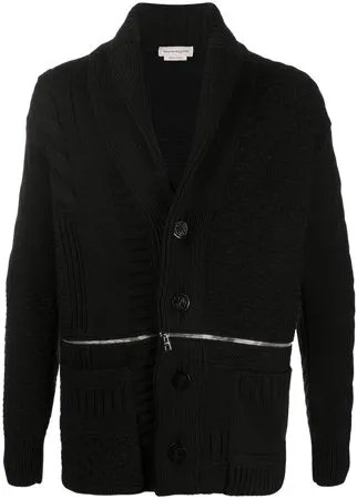 Alexander McQueen кардиган с молнией