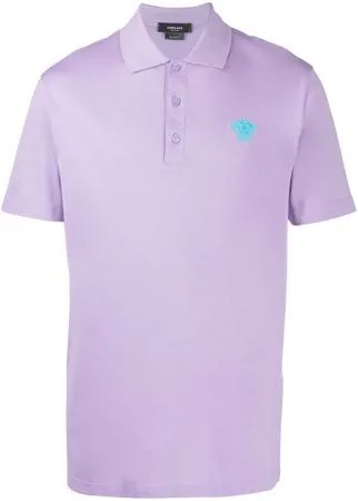 Versace рубашка поло с декором Medusa