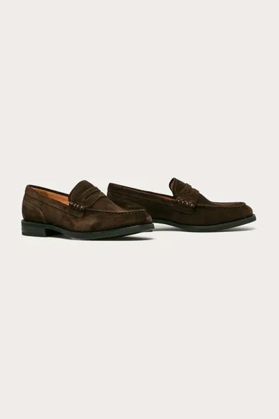 Замшевые мокасины Vagabond Shoemakers, коричневый