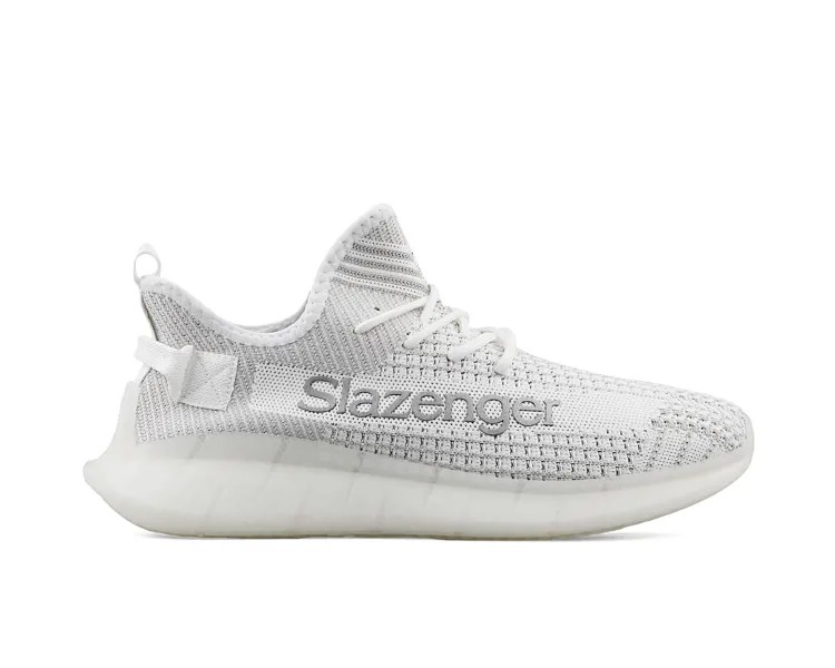 Slazenger оригинальные мужские повседневные туфли белого цвета удобные спортивные Прогулочные кроссовки для повседневного использования обувь Dark Tranner