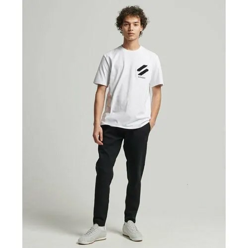 Джоггеры Superdry, размер 2XL, черный
