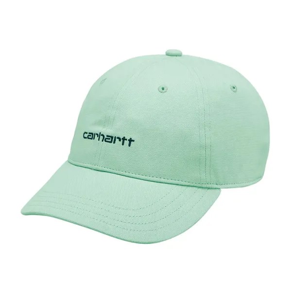 Кепка CARHARTT WIP Canvas Script Cap Pale Spearmint / Hedge 2022