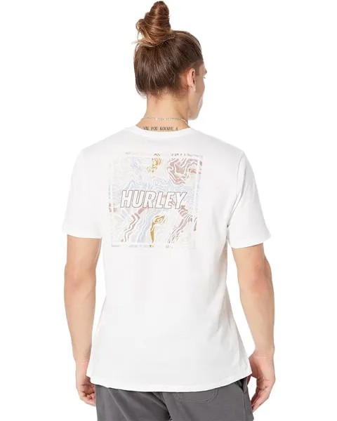 Футболка Hurley Four Corners Short Sleeve Tee, белый