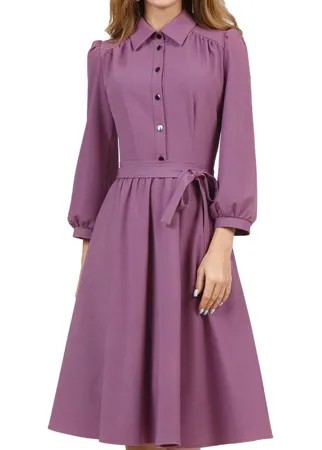 Платье женское MARICHUELL MPL00116V(LUISA) фиолетовое 48 RU