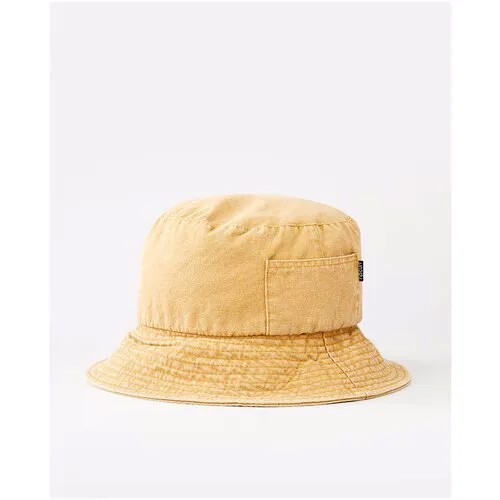 Панама Rip Curl WASHED BUCKET HAT, цвет 1041 MUSTARD, размер S