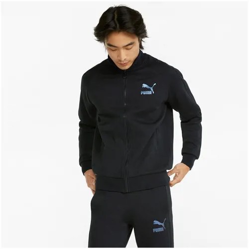 Олимпийка/Puma/53074595/Iconic T7 Track Jkt DK/черный/XL