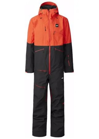 Комбинезон мужской PICTURE ORGANIC XPLORE SUIT (21/22) Orange Ripstop-Black