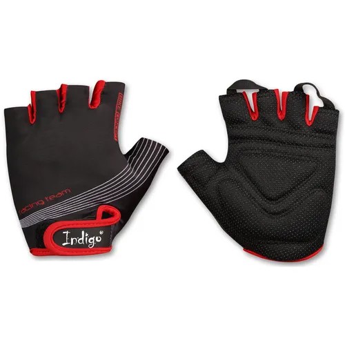 Перчатки Indigo, размер XL, черный, красный