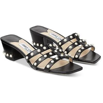 Женские туфли без шнуровки на каблуке Jimmy Choo Hazal Pearls BHFO 4081
