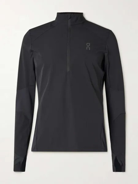 Куртка Trail Breaker из эластичной ткани с сетчатой отделкой ON-RUNNING, черный