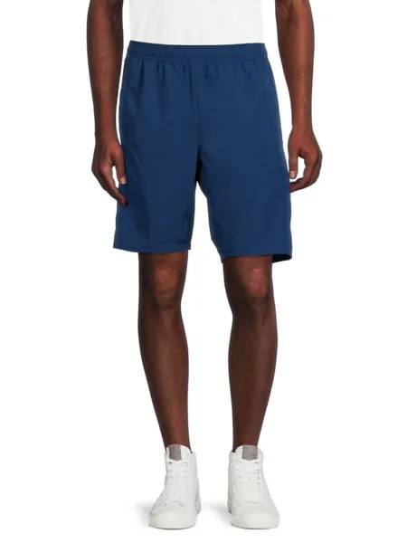 Спортивные шорты с логотипом Karl Lagerfeld Paris, темно-синий