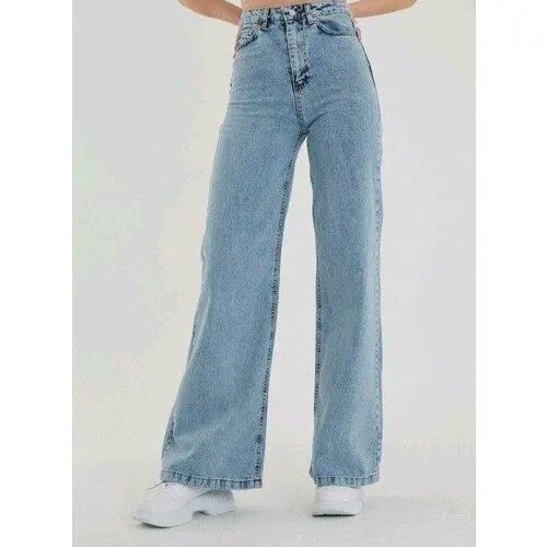 Джинсы классические BUN просто идеальные джинсы, размер 29, голубой