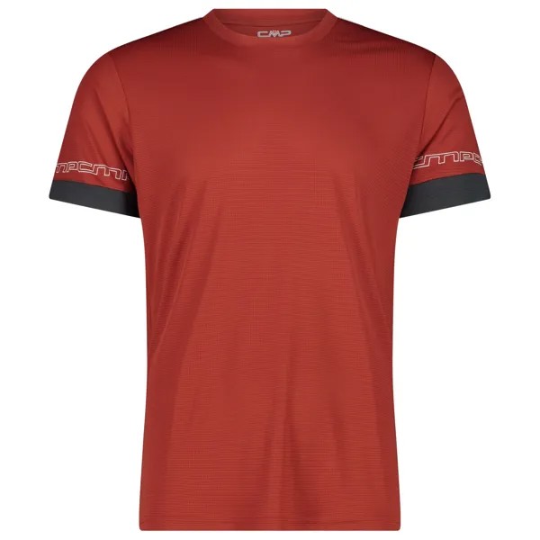 Функциональная рубашка Cmp Shortsleeve Light Polyester T Shirt, цвет Rust