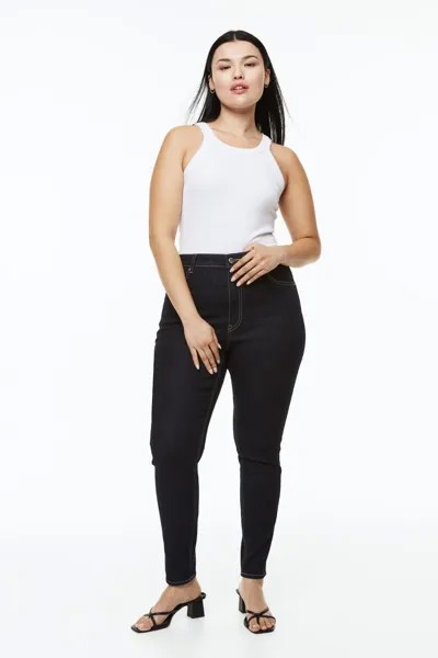 Джинсы женские H&M 0983947028 синие 58 IT (доставка из-за рубежа)