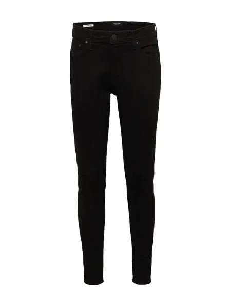 Узкие джинсы JACK & JONES PETE, черный