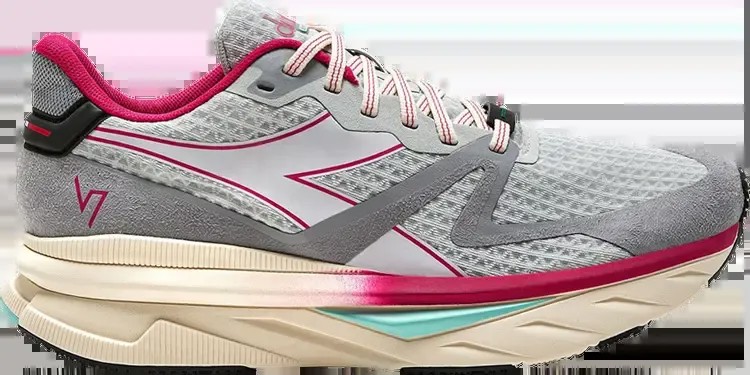 Кроссовки Atomo V7000 'Silver Rubine Red', серебряный