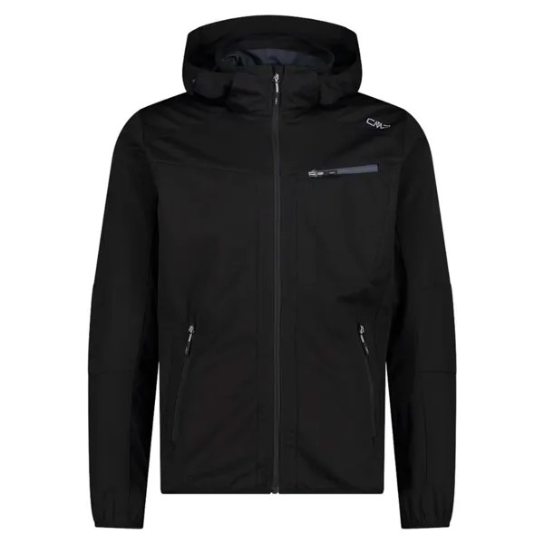 Спортивная куртка CMP Zip Hood 32A5017 softshell, черный