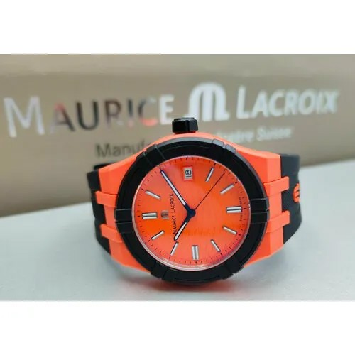 Наручные часы Maurice Lacroix AI2008-50050-300-0, черный, красный