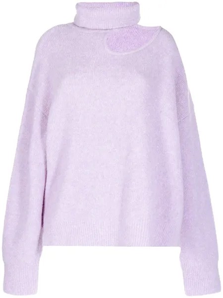 Rejina Pyo cut-out roll-neck oversized jumper