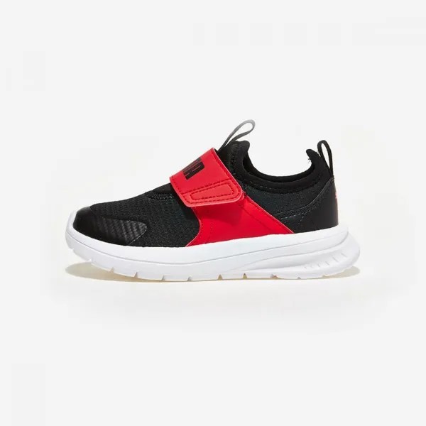 Слипоны Puma Evolve для дошкольников (PUMA Black-For All Time Red-PUMA White)