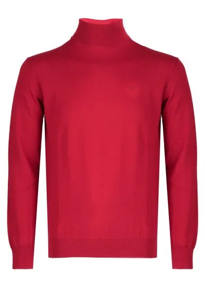 Водолазка мужская 120524 Emporio Armani красная 2XL