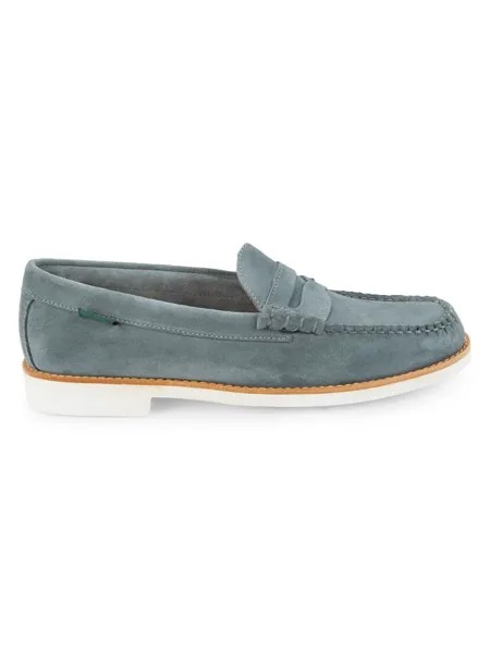 Замшевые лоферы Larson Penny G.H. Bass, цвет Light Denim