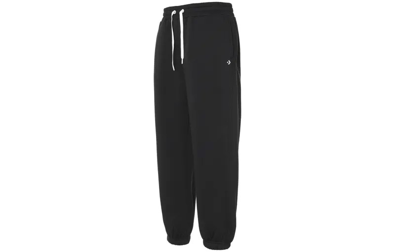 Мужские вязаные спортивные штаны Converse, цвет Black